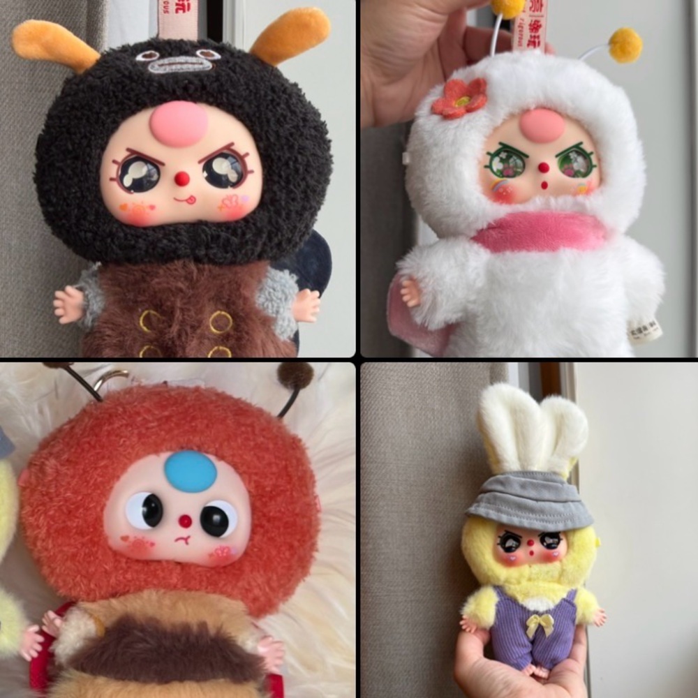 NWT Baby three Easter special bundle: macaron bunny, elf, where’s spring